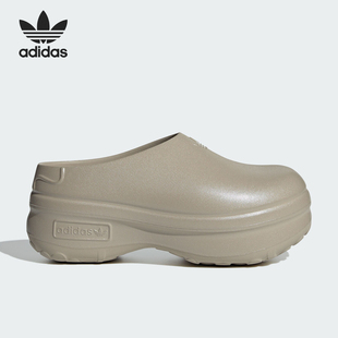 穆勒鞋 三叶草女士舒适厚底凉鞋 IG9360 阿迪达斯官方正品 Adidas