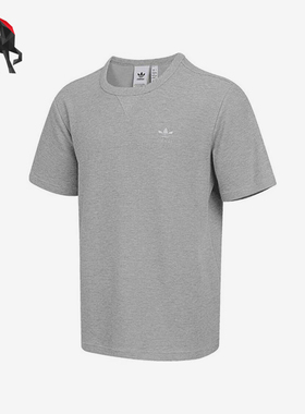 Adidas/阿迪达斯正品三叶草男士透气圆领训练经典短袖T恤JX2640