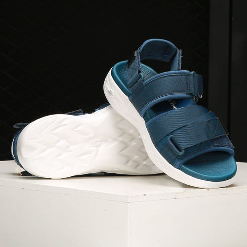 Skechers/斯凯奇正品【GO 系列】男子夏季魔术贴运动沙滩凉鞋