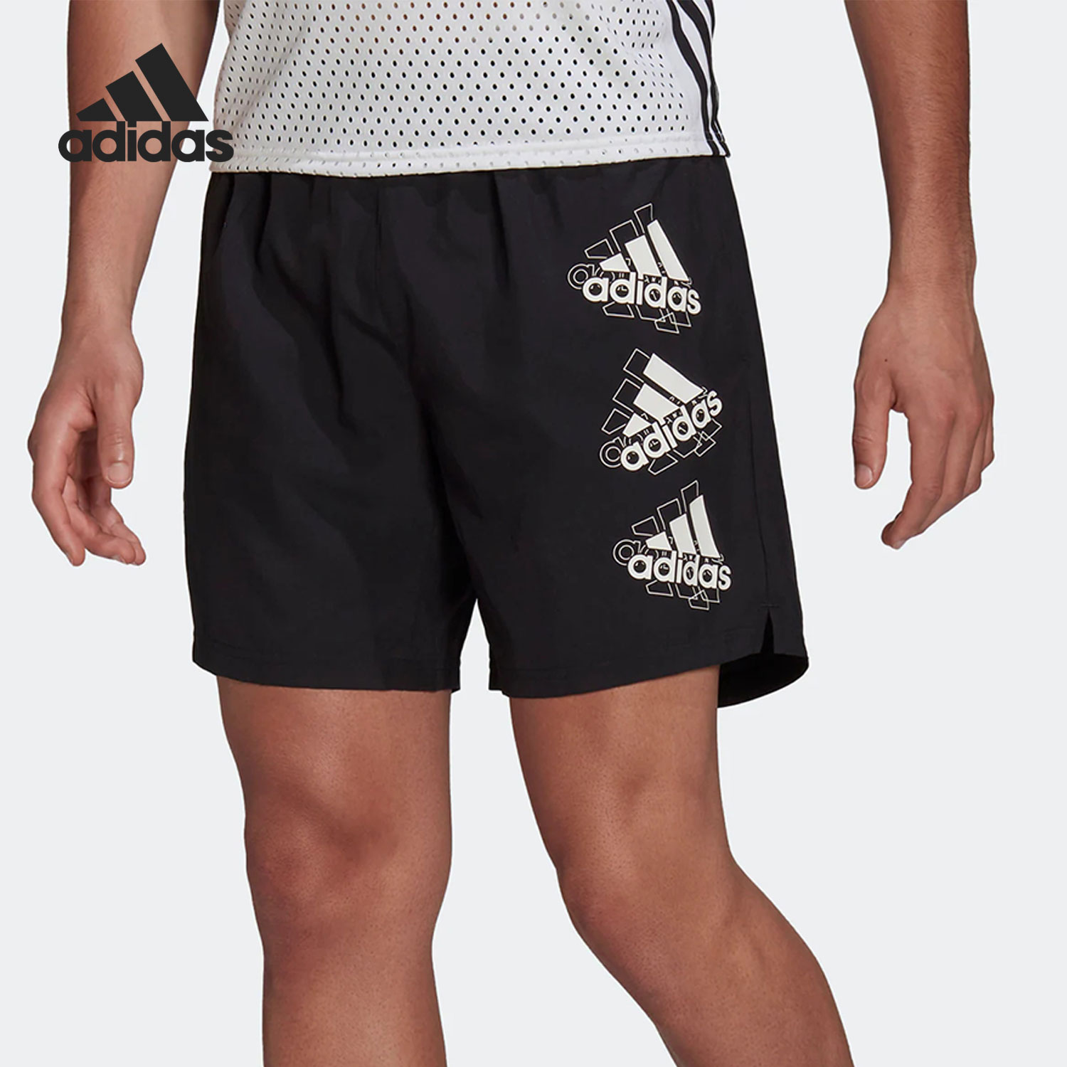 Adidas/阿迪达斯男子跑步短裤