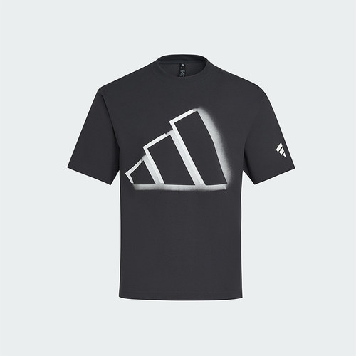 Adidas/阿迪达斯正品2025夏款男圆领居家经典休闲短袖T恤KF6200