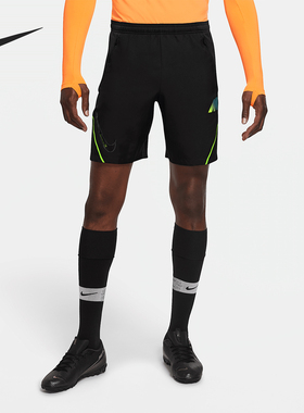 Nike/耐克正品MERCURIAL男士运动透气梭织足球短裤CK5602-010
