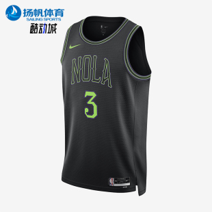 透气复古篮球训练背心T恤DX8511 Nike FIT男士 Dri 010 耐克正品