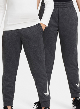 Nike/耐克正品新款大童柔软亲肤透气经典针织长裤FD3905-010