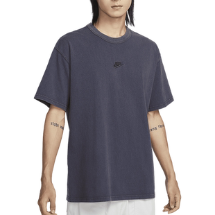 Nike/耐克官方正品当季新款男士运动透气宽松休闲短袖FZ5384-410