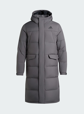 Adidas/阿迪达斯正品V L DOWN PARKA男女连帽保暖羽绒服KF6746