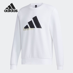 Adidas 简约休闲宽松男子圆领套头卫衣GF4003 阿迪达斯官方正品