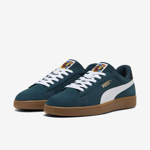 Puma/彪马正品2024新款男女同款经典复古系带低帮板鞋397484-01