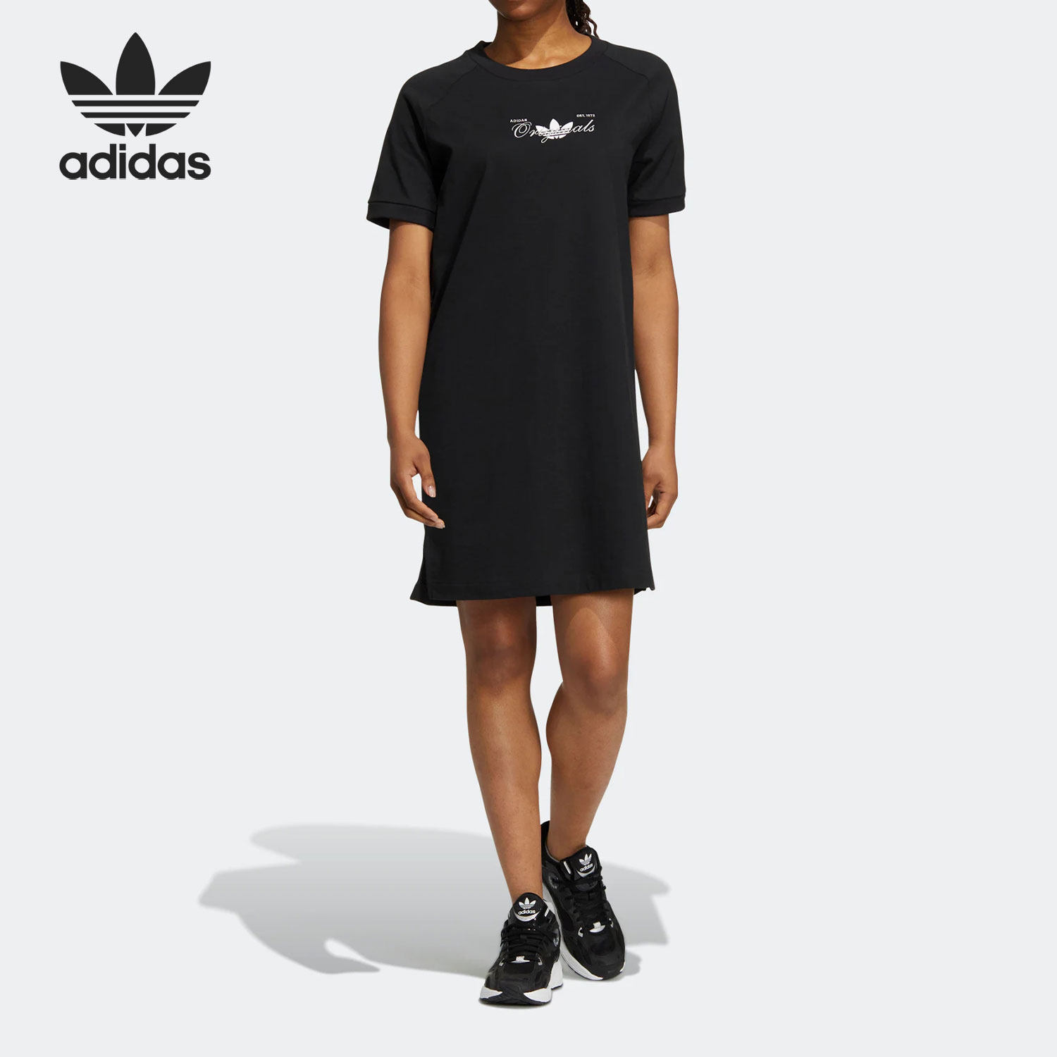 Adidas/阿迪达斯官方正品三叶草Brand Dress女子运动连衣裙H49564,运动服/休闲服装,运动连衣裙,淘宝优惠券,粉丝福利购,淘宝优惠卷