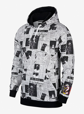 Nike/耐克正品JORDAN 男子时尚休闲连帽套头卫衣BQ5748-010