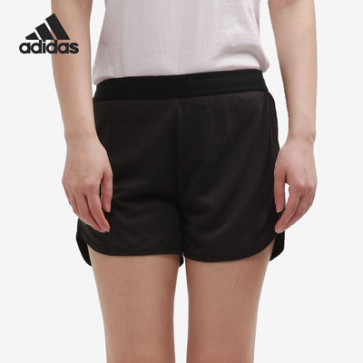 Adidas/阿迪达斯正品女子透气针织跑步健身运动休闲短裤BQ0411