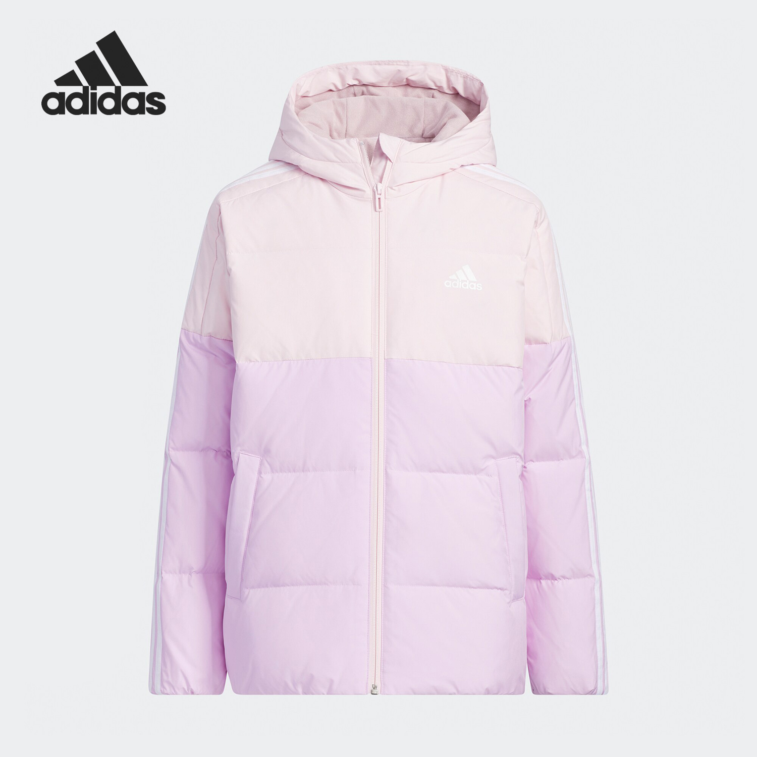 Adidas/阿迪达斯官方正品COLORBLOCK 儿童时尚保暖羽绒服HY0562