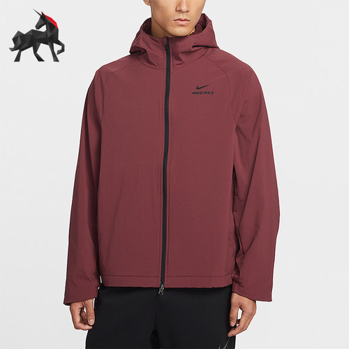 Nike/耐克正品2026春季款男士印花连帽经典健身外套HV3798-619