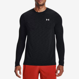 男士 新款 安德玛正品 001 长袖 T恤1359873 圆领训练柔软休闲经典