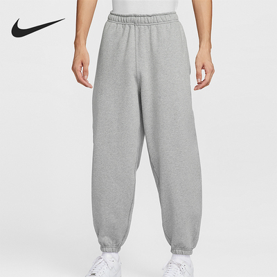 Nike/耐克正品2025冬季款男士日常束脚针织刺绣长裤HV1089-063