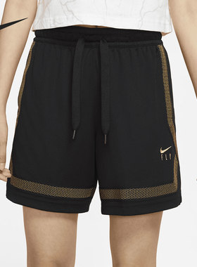 Nike/耐克正品当季新款运动休闲系带女子透气短裤 CK6600-015