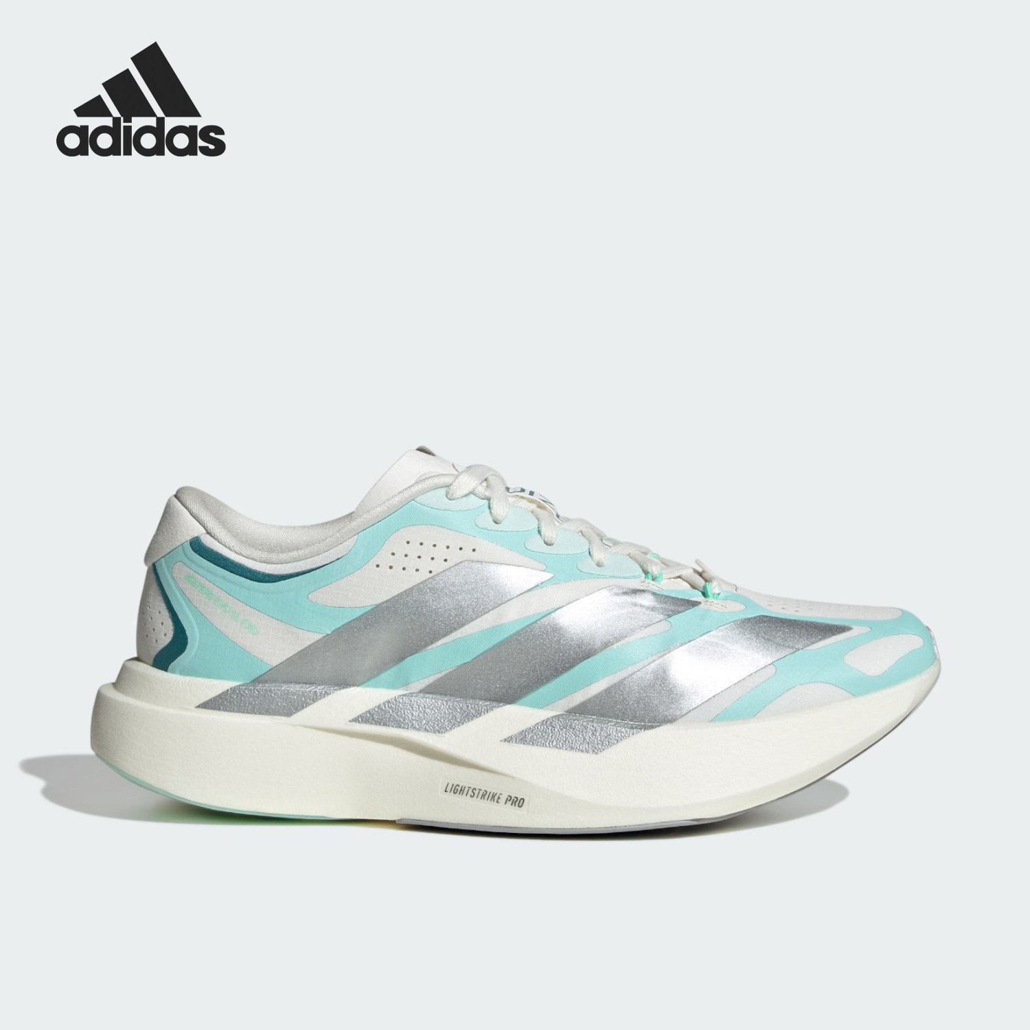 Adidas/阿迪达斯正品女士时尚圆头减震耐磨低帮跑步鞋KJ3105