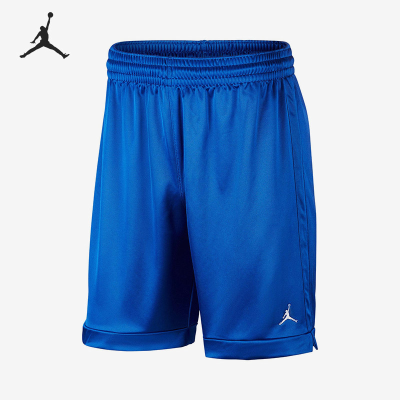 Nike/耐克官方正品JORDANPRACTICE新款男蓝色柔软短裤AR4316-493