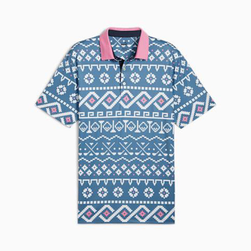 Puma/彪马官方正品Golf男士满印花翻领透气运动POLO衫626836-02,运动服/休闲服装,运动POLO衫,淘宝优惠券,粉丝福利购,淘宝优惠卷