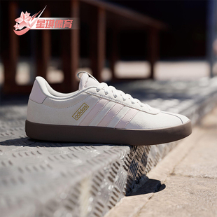 3.0女士运动三条纹休闲板鞋 Adidas COURT JR0954 阿迪达斯正品
