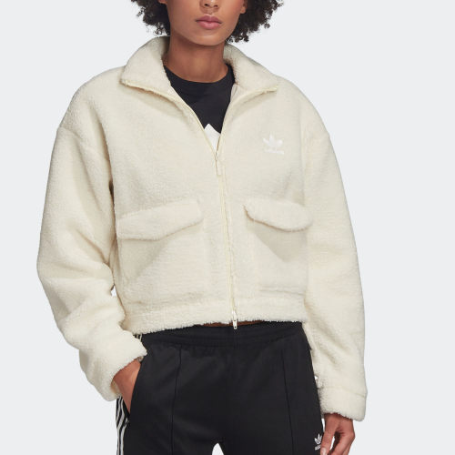 Adidas/阿迪达斯正品2020年女子TEDDY JACKET 运动茄克外套FU3926