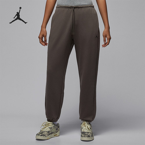 Nike/耐克正品Jordan 女士运动针织宽松干爽透气长裤IB2505-040
