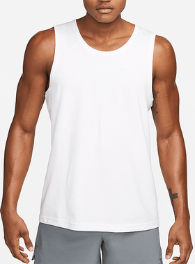 Nike/耐克Dri FIT Primary男士透气健身无袖背心T恤DV9833-100