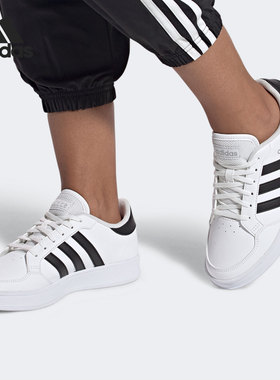 Adidas/阿迪达斯正品春季男女舒适BREAKNET网球鞋 FX8724