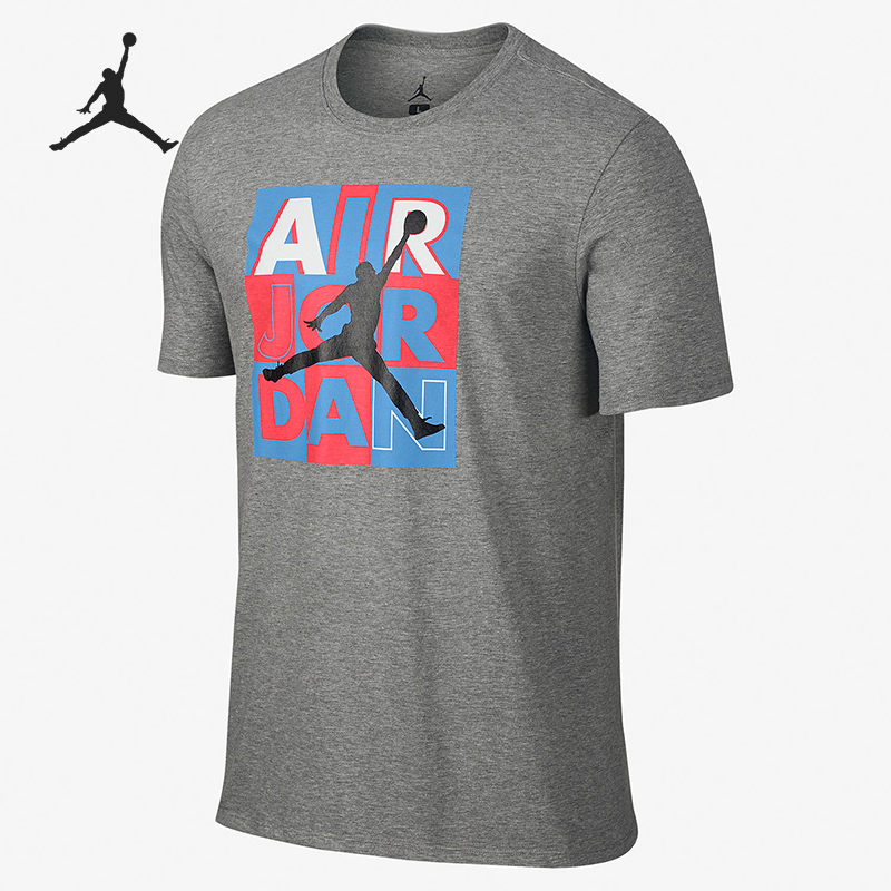 Nike/耐克正品 AIR JORDAN  2021夏新运动休闲男子短袖820140-063