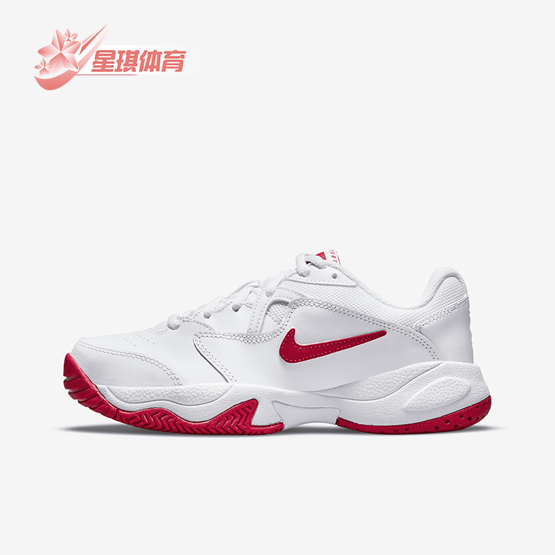 Nike/耐克正品2025夏季款儿童轻便缓震训练比赛网球鞋CD0440-177