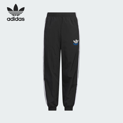 Adidas/阿迪达斯正品三叶草大童透气梭织束脚运动长裤KB4582