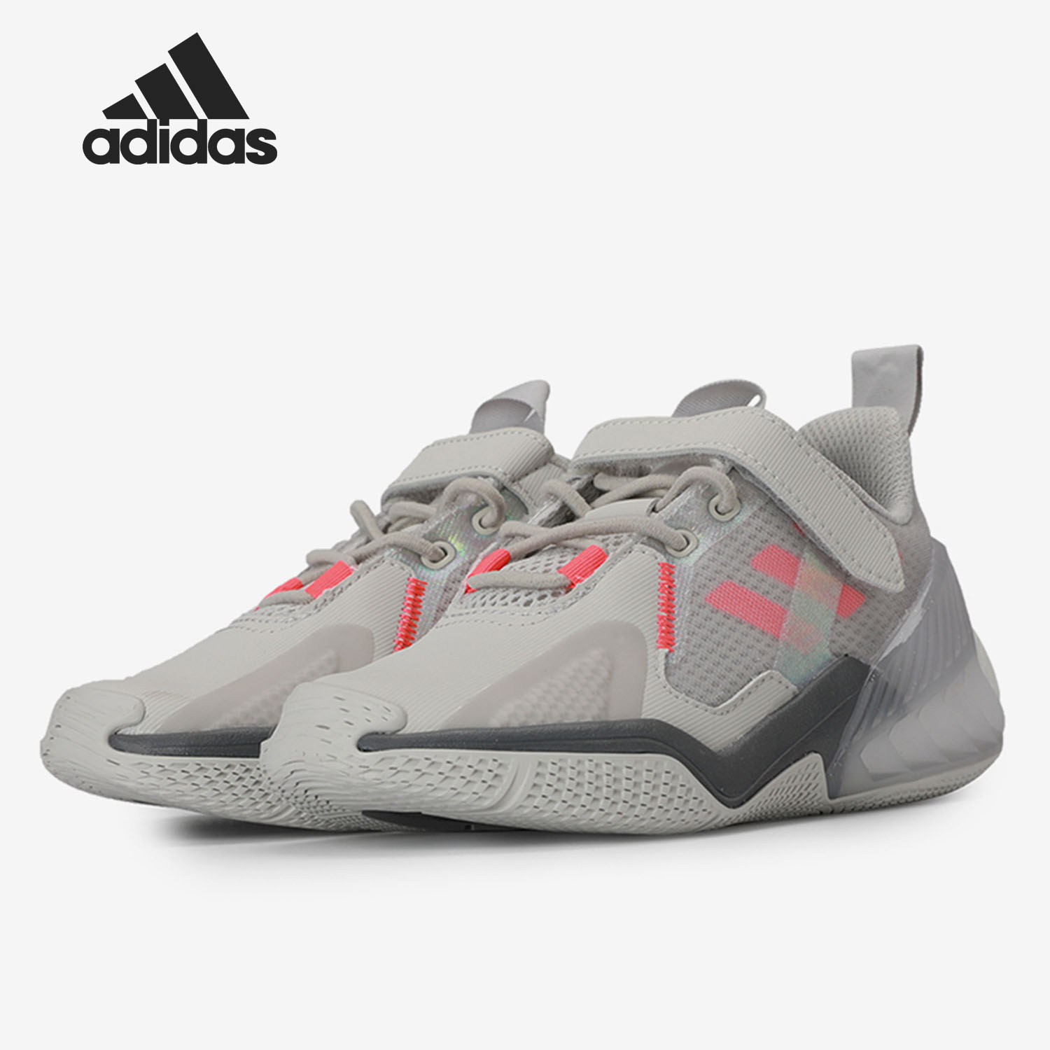 阿迪达斯女子大童跑步鞋