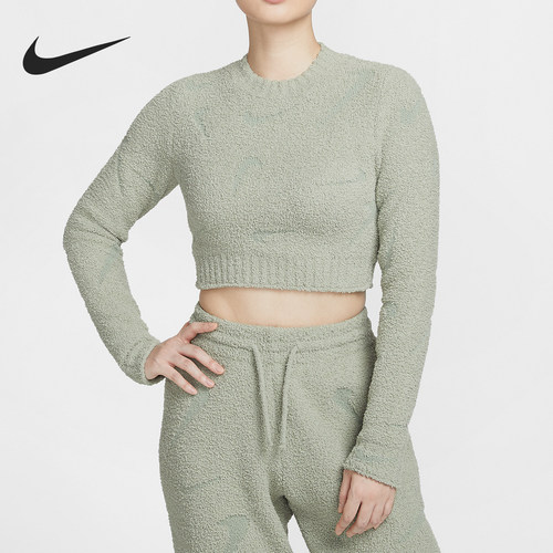 Nike/耐克正品Phoenix Cozy女士紧身保暖针织上衣FZ1717-370