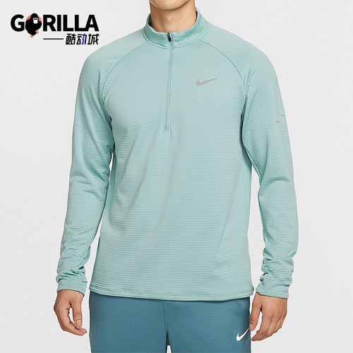 Nike/耐克正品2025冬季男士柔软加绒保暖运动长袖T恤HV2708-017