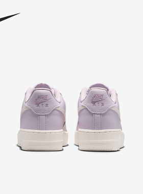 Nike/耐克官方正品Air Force 1 GS女子大童轻便板鞋CT3839-500