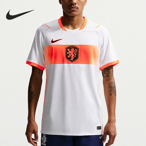 Nike/耐克正品2026夏季男士印花透气足球运动T恤IB5391-100