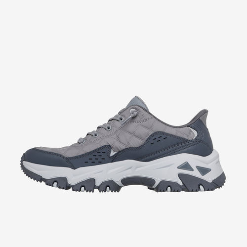 Skechers斯凯奇正品D'LITES男云感科技登山徒步鞋237428-GRY