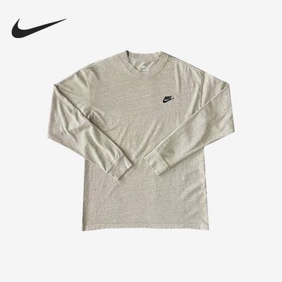 Nike/耐克正品春季男士针织透气套头宽松休闲长袖DX1002-250