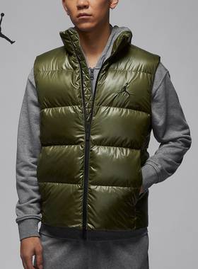 Nike/耐克官方正品JORDAN男士时尚户外保暖羽绒马甲FV7274-222