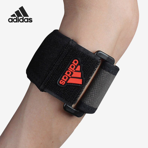 Adidas/阿迪达斯正品经典男女同款魔术贴护肘一只装MB0221