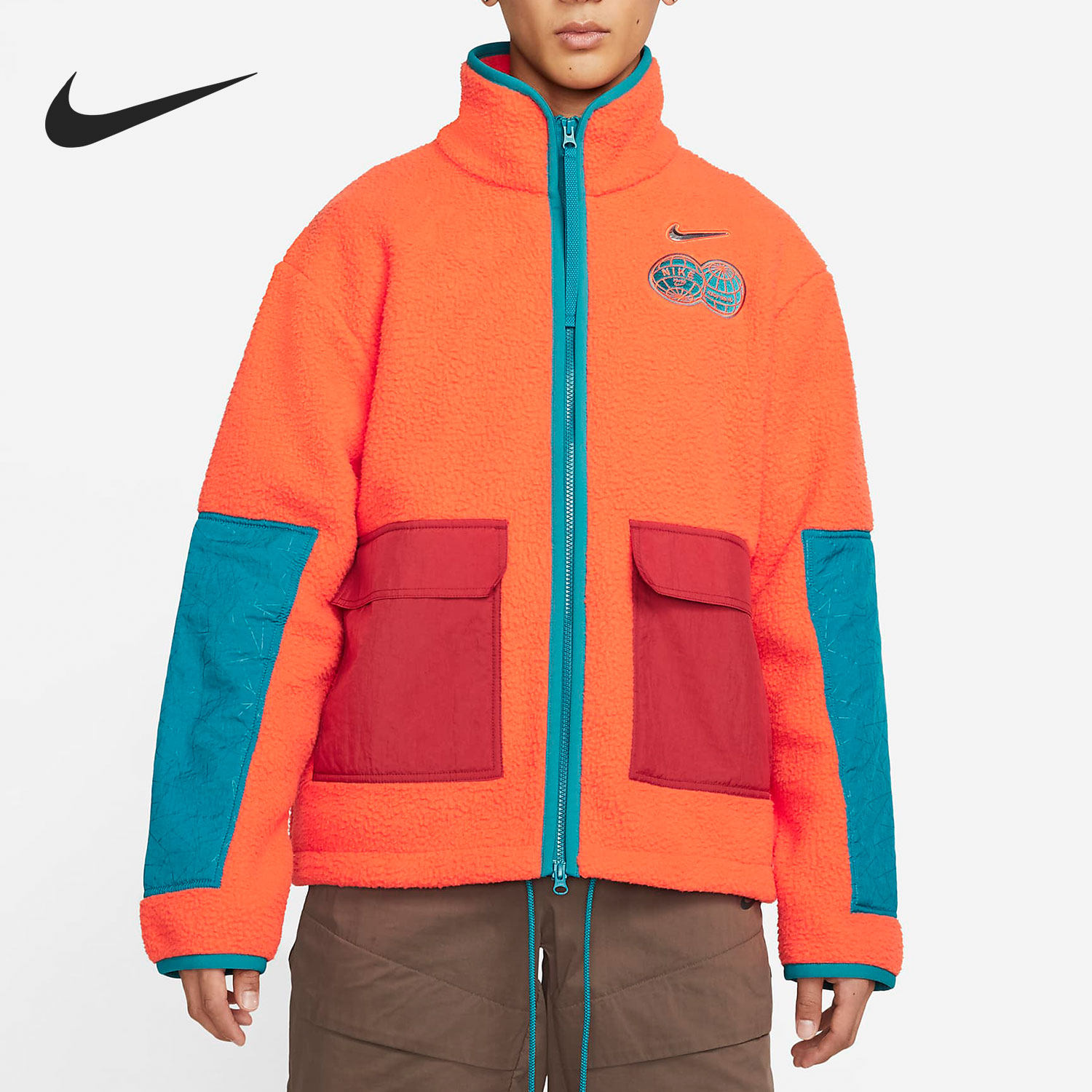 Nike/耐克正品新款男子运动服羊羔绒立领夹克外套DQ5061-817,运动服/休闲服装,运动茄克/外套,淘宝优惠券,粉丝福利购,淘宝优惠卷