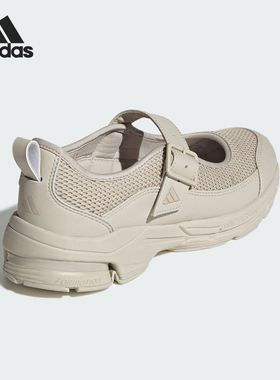 Adidas/阿迪达斯官方正品2025女士运动透气耐磨搭扣休闲鞋JS4056