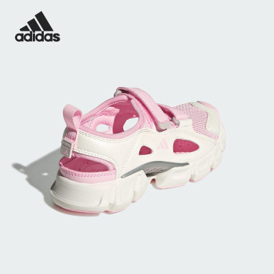 Adidas/阿迪达斯正品夏季款大童透气魔术贴沙滩凉鞋JS0159