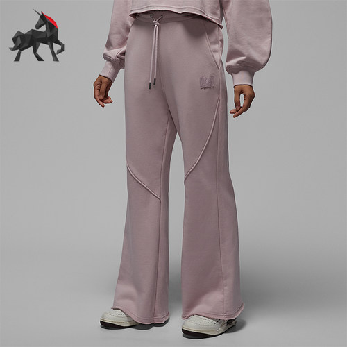 Nike/耐克正品JORDAN女士阔腿运动日常耐穿经典长裤IF1025-627
