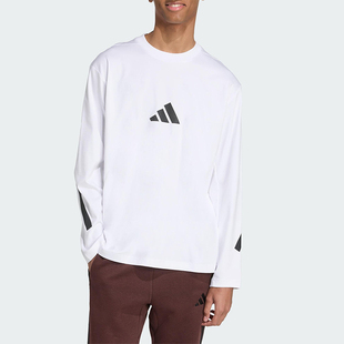 Z.N.E. 阿迪达斯正品 KE4903 TEE男士 休闲宽松针织长袖 Adidas