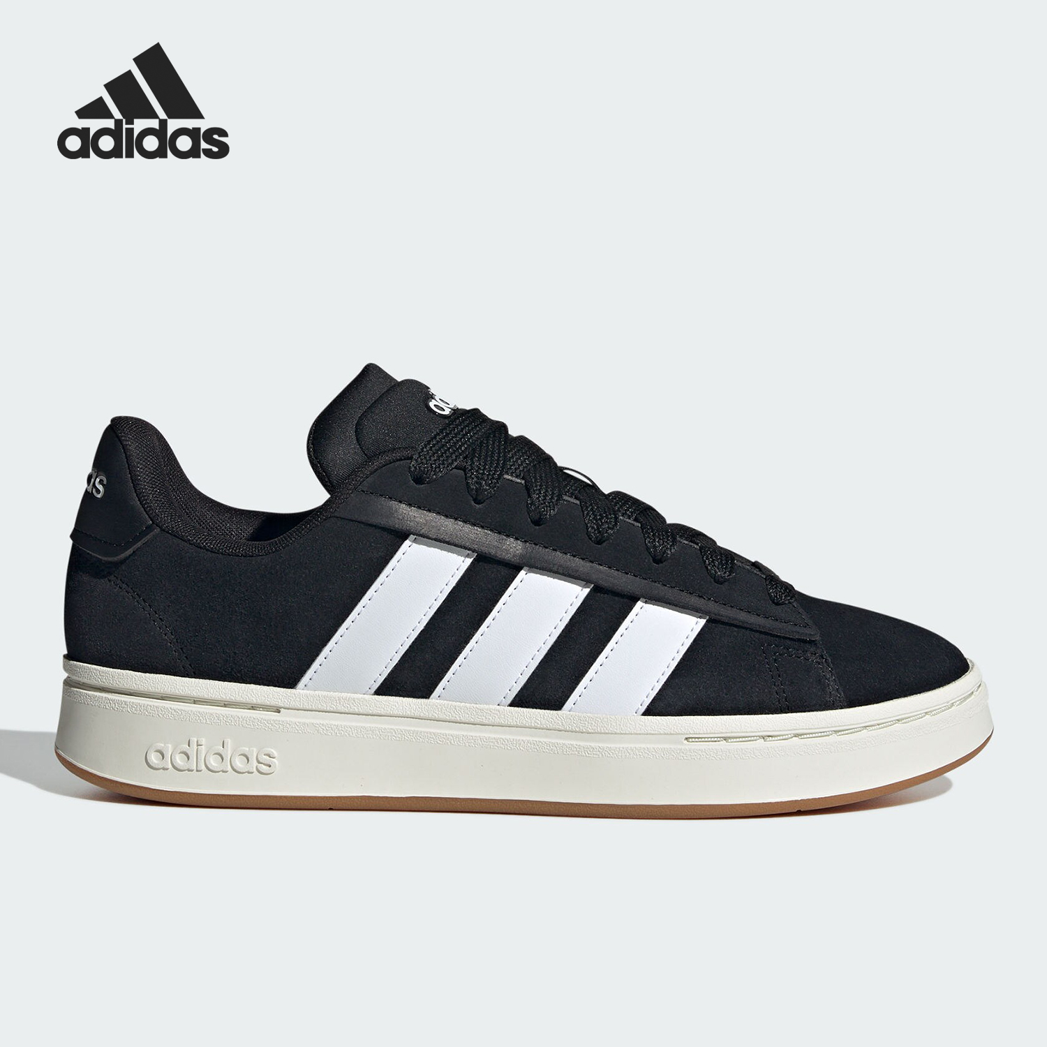 Adidas/阿迪达斯正品秋冬新款男女网球麂皮运动休闲鞋JR0543