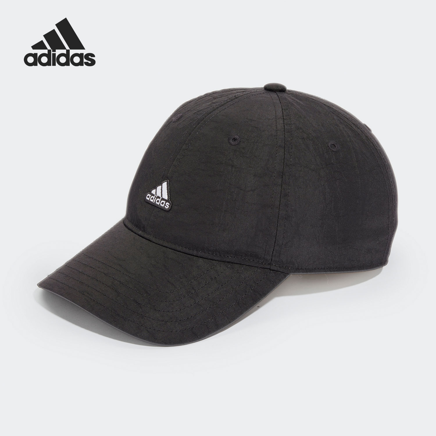 adidas/阿迪达斯官方正品 dad cap crinkle 男女运动帽子ha5540