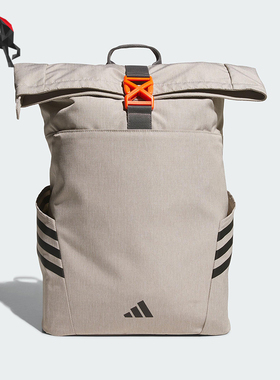 Adidas/阿迪达斯正品ROLLTOP男女大容量经典运动双肩背包KC0269
