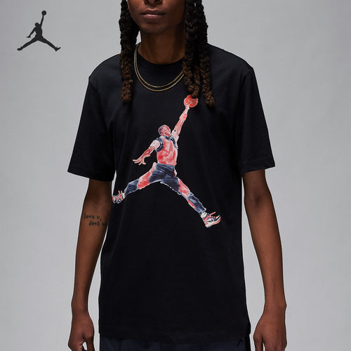 Nike耐克正品Jordan JM WTRCLR男印花修身短袖T恤FN5981-010