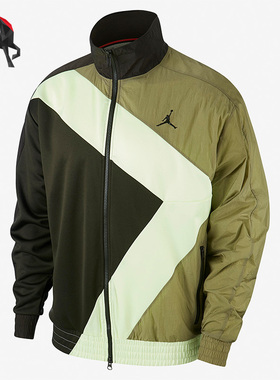 Nike/耐克正品春季休闲男子时尚运动训练宽松夹克外套 CI7916-355